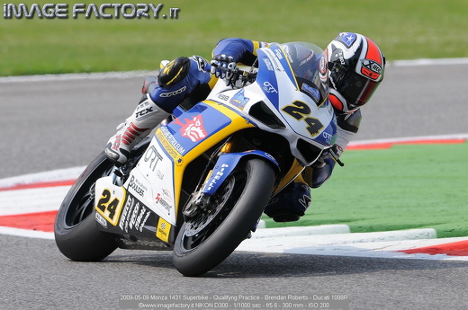 2009-05-09 Monza 1431 Superbike - Qualifyng Practice - Brendan Roberts - Ducati 1098R